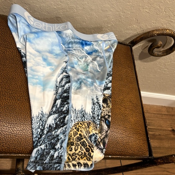 Ethika Brand New Leopard in the snow Boxer Brief Multicolored Underwear! - Picture 6 of 8